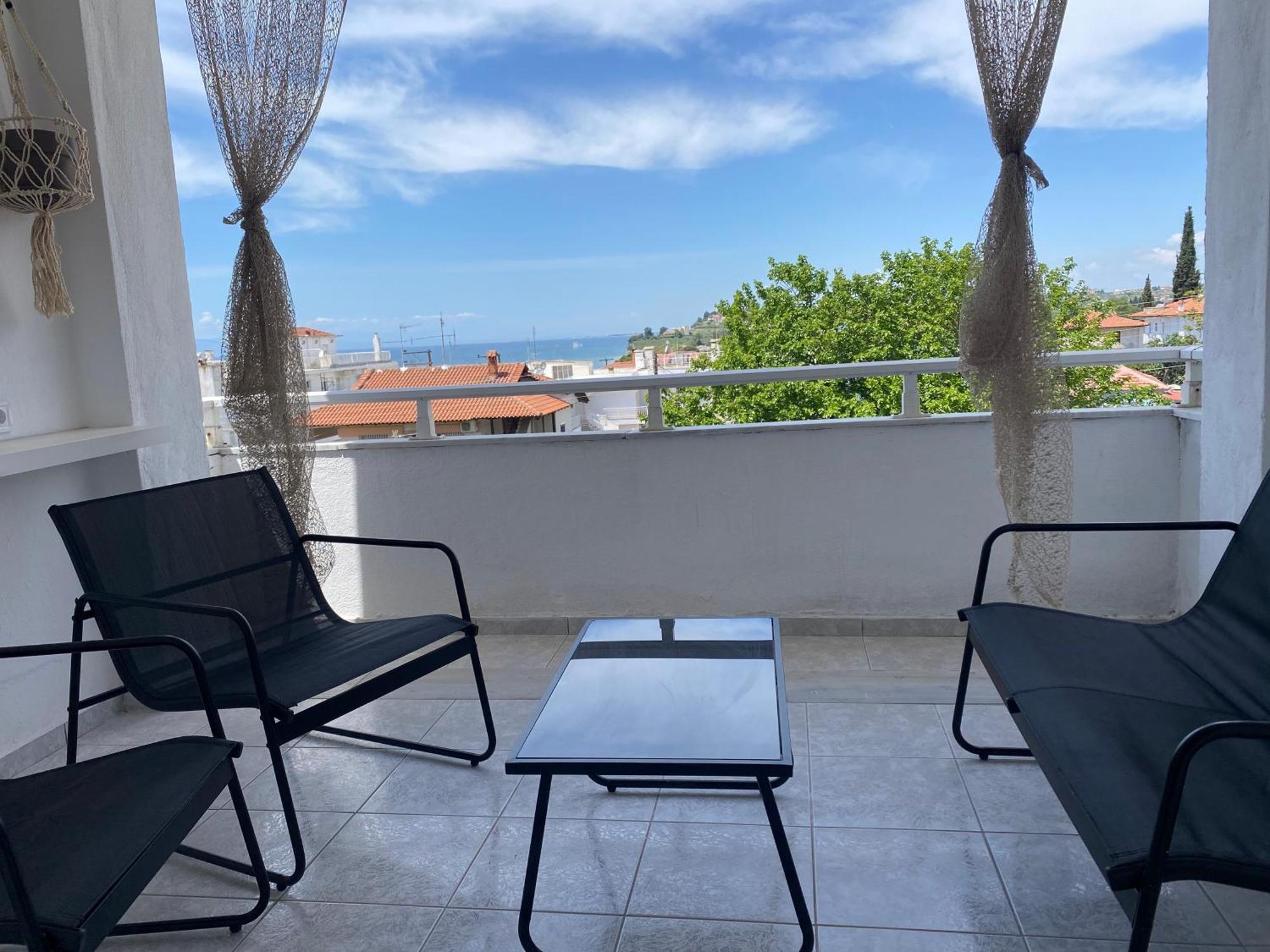 Apartamento Sun & Sea Nea Iraklia Exterior foto